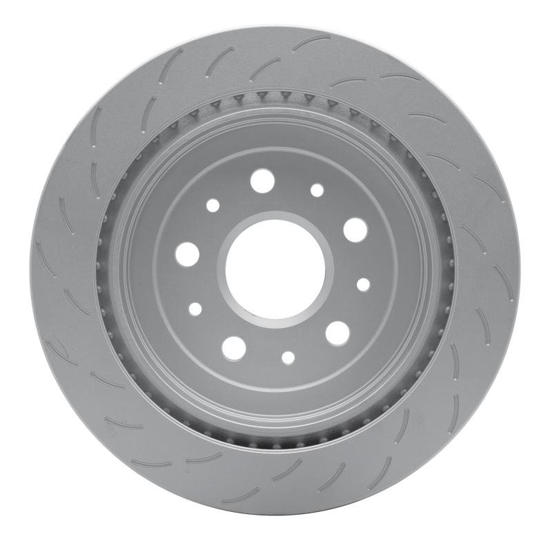 Cadillac CTS Brake Rotor (1) - Left Rear - R1 Concepts - GeoSPEC Coated, Slotted - `15-`19